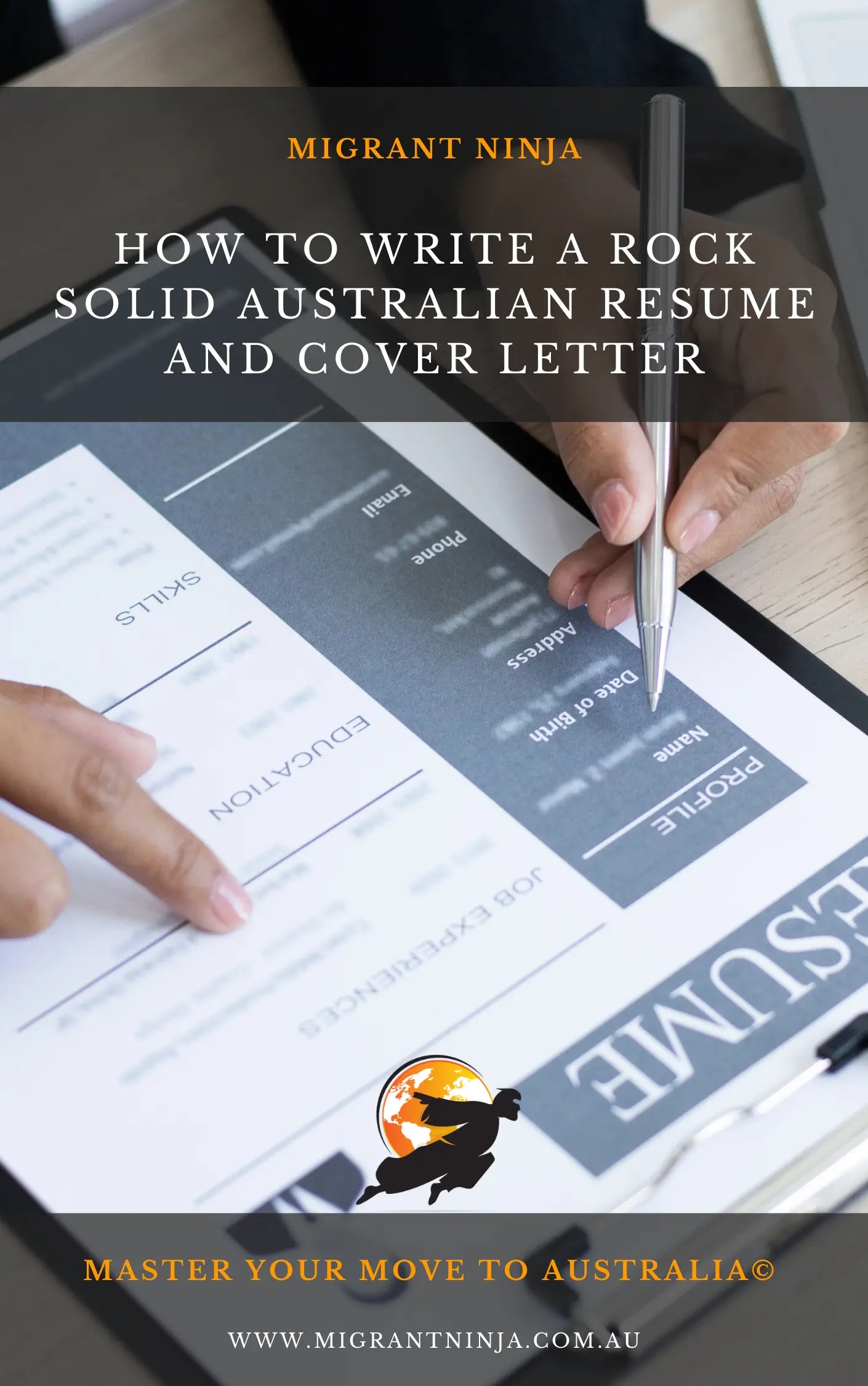 How to Write an Australian Resume and Cover Letter - With Explanatory Notes evolving-wordsmith